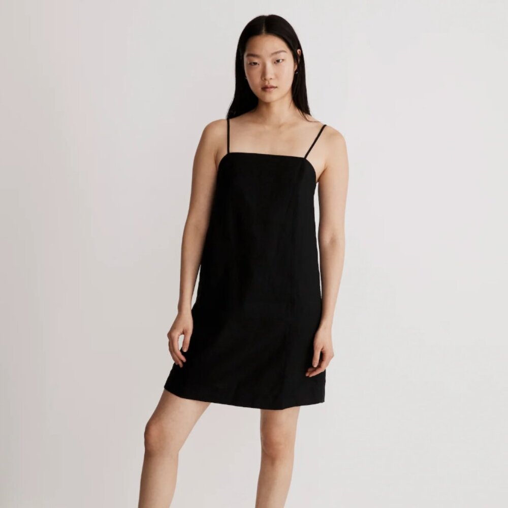 Madewell Goldie Mini Dress in 100% Linen
